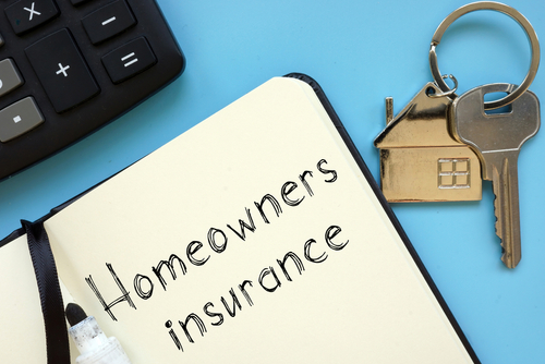 Homeowners,Insurance,Is,Shown,On,The,Business,Photo,Using,The