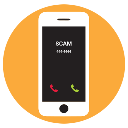 Protect yourself against phone scams.